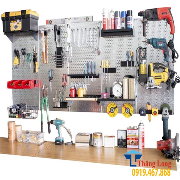 Bảng treo dụng cụ cơ khí - Giải pháp sắp xếp cho xưởng, gara hiện đại