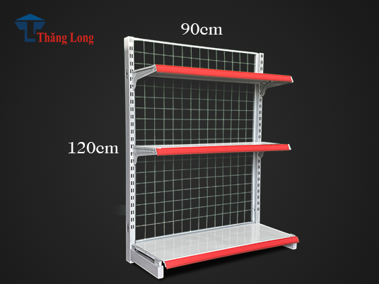 Kệ đơn siêu thị H1200*W900*D410