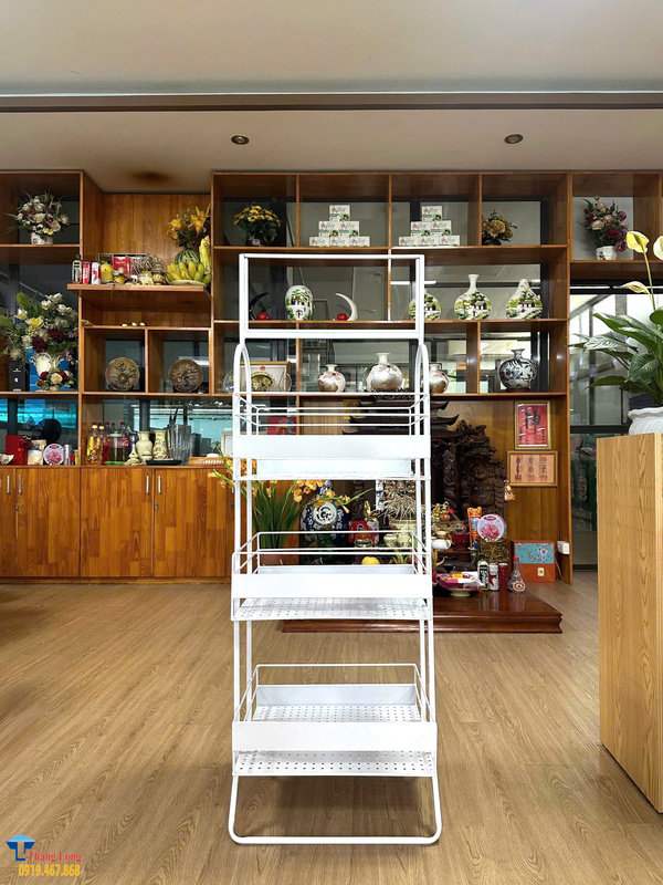 Cung cấp kệ trưng bày mì tôm chất lượng, bảo hành dài hạn