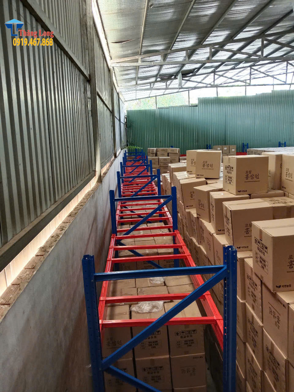 Lắp đặt kệ hạng nặng tại TP. HCM - Dự án Công ty TNHH LENA BEAUTY