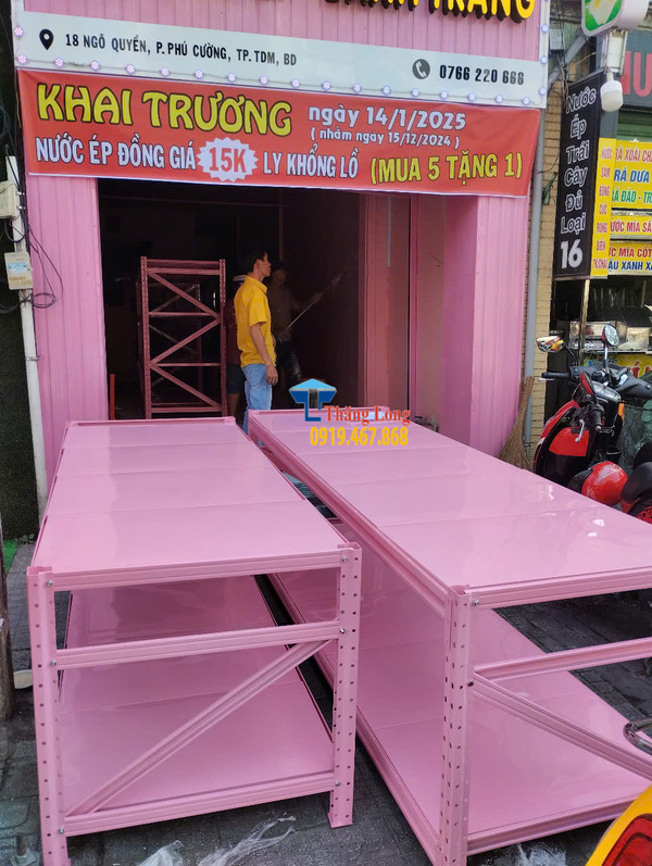 Dự án lắp đặt kệ trung tải 300kg tại Phú Cường - Bình Dương