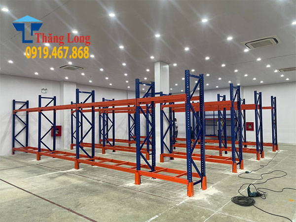 Dự án lắp đặt kệ kho công nghiệp cho Pacific Group