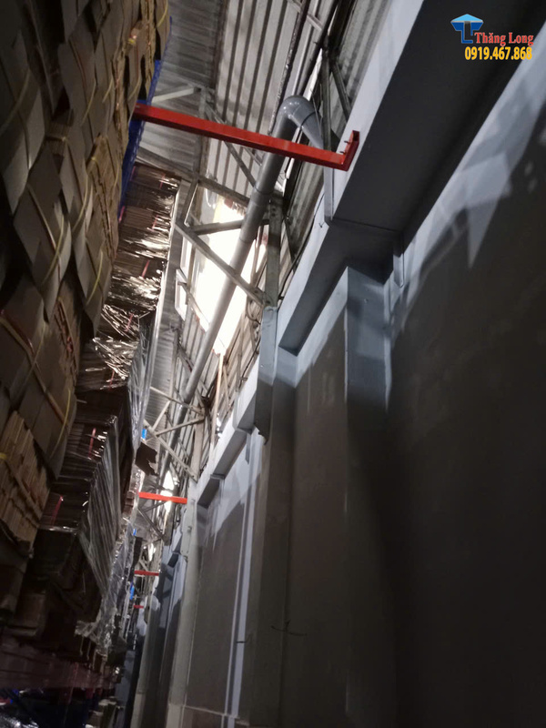 Lắp đặt kệ kho công nghiệp cho Công ty bao bì giấy Magix