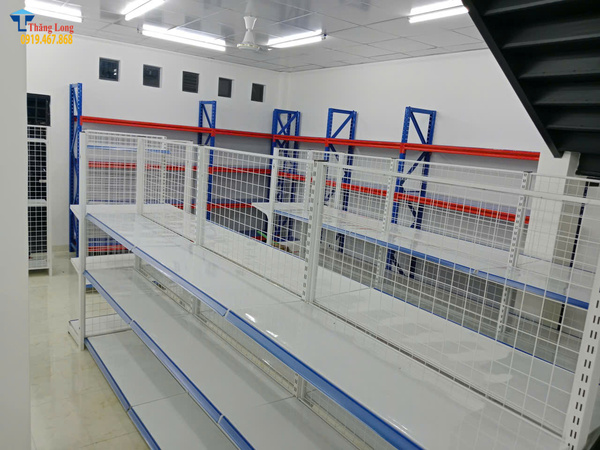 Dự án lắp đặt kệ siêu thị kết hợp kệ kho tại Bà Rịa - Vũng Tàu