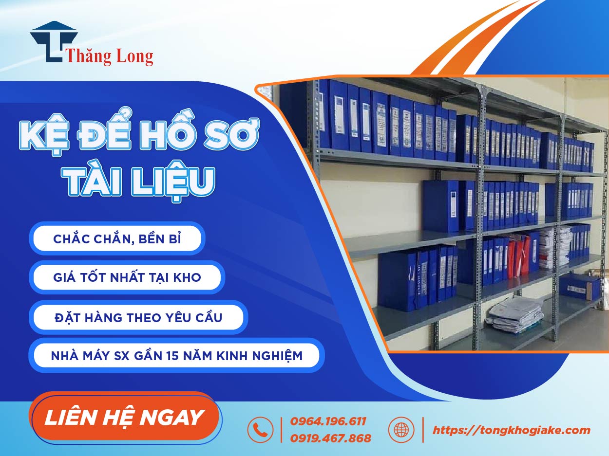 Kệ để hồ sơ tài liệu Thăng Long