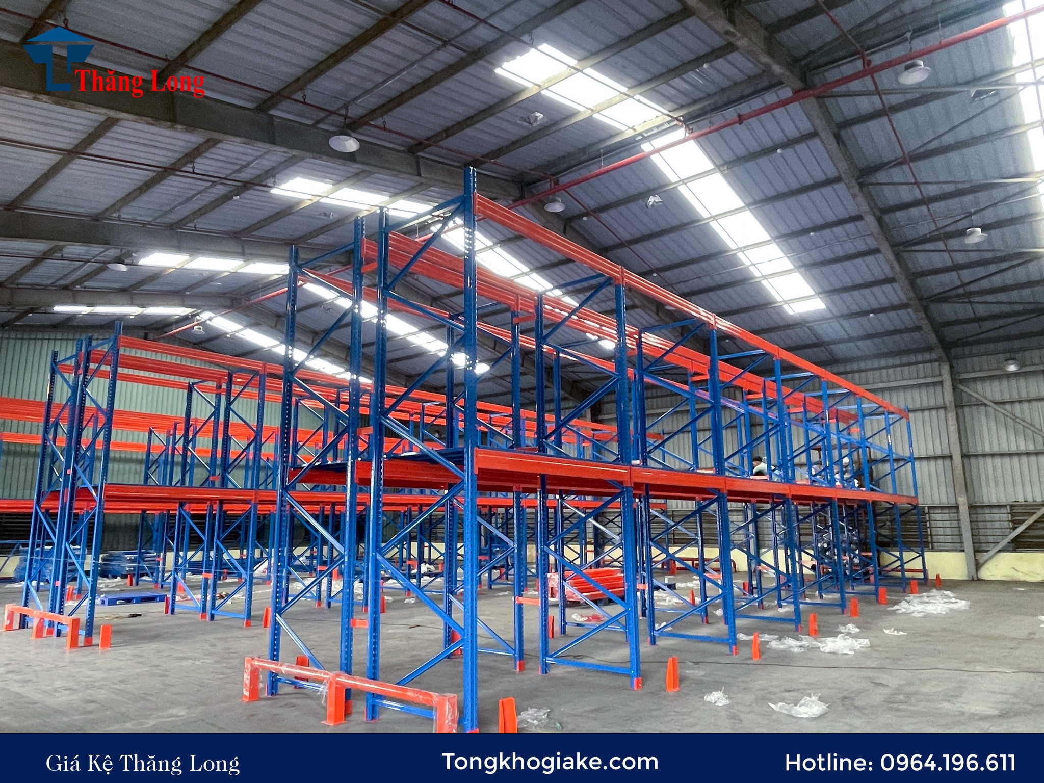 Kệ kho hàng Thăng Long chất lượng, giá tốt