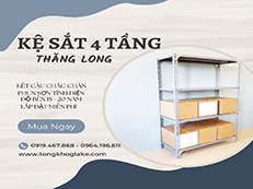 Kệ sắt 4 tầng