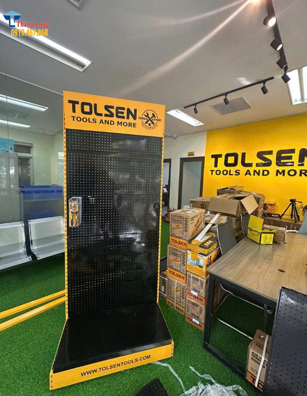 Kệ trưng bày dụng cụ cầm tay Tolsen giá rẻ, chất lượng