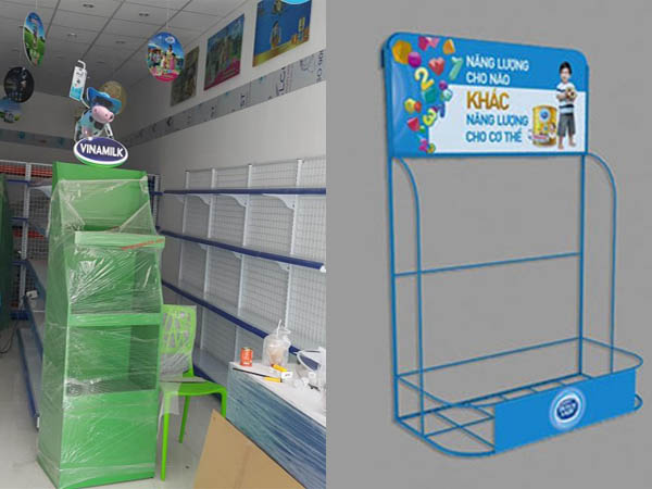 Tổng hợp mẫu kệ trưng bày sữa Vinamilk đẹp, bảo hành 24 tháng Tổng hợp mẫu kệ trưng bày sữa Vinamilk đẹp, bảo hành 24 tháng