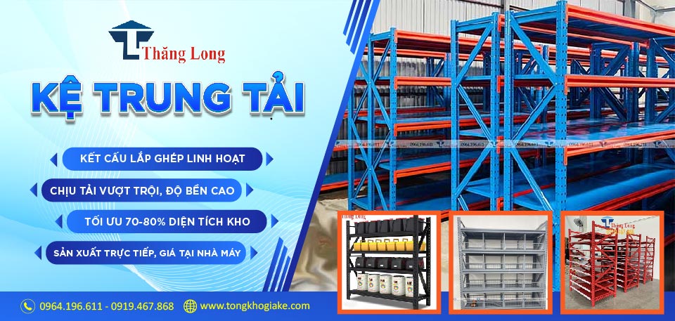 Kệ trung tải Thăng Long