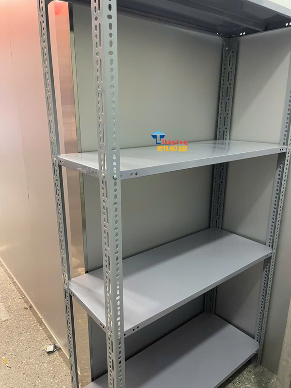 Lắp đặt kệ sắt v lỗ tại Yên Hòa - Cầu Giấy