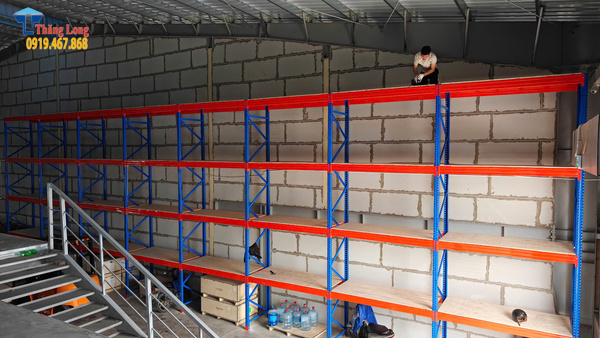 Lắp đặt kệ kho Selective cho Công ty TNHH Kỹ thuật Vô Cực