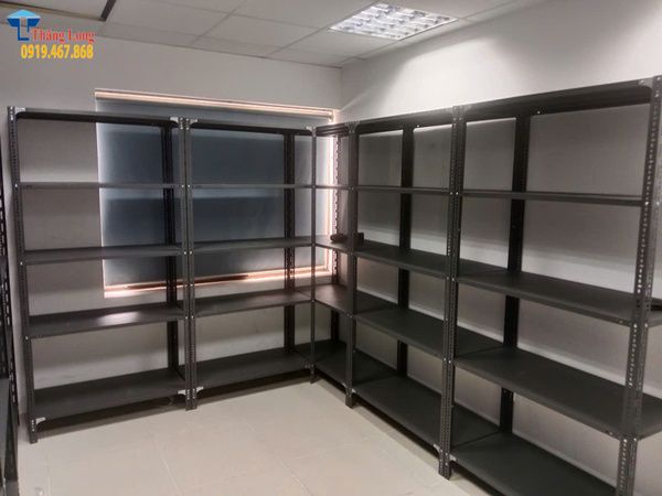 Lắp đặt kệ sắt v lỗ tại Nhơn Trạch - Đồng Nai