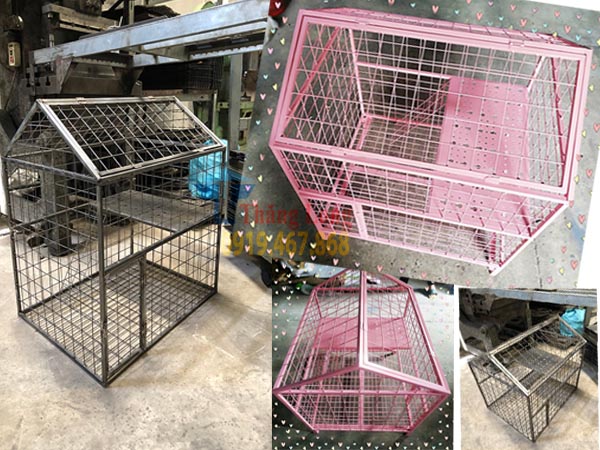 Cách làm nhà cho thú cưng bằng khung lưới siêu thị Cách làm nhà cho thú cưng bằng khung lưới siêu thị