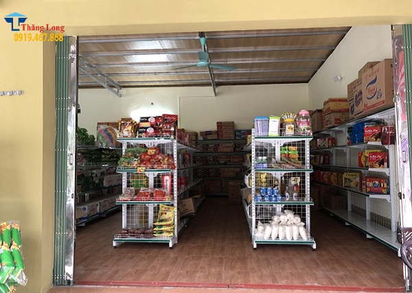 Lắp đặt kệ bày hàng tạp hóa tại Lục Ngạn, Bắc Giang Lắp đặt kệ bày hàng tạp hóa tại Lục Ngạn, Bắc Giang