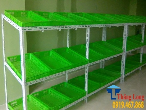 Lắp đặt kệ để rau tại khu đô thị Nam An Khánh