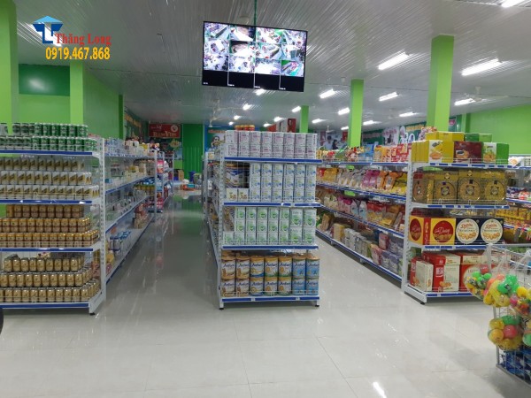 Lắp đặt kệ siêu thị tại Mường Chà, Điện Biên