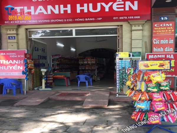 Lắp đặt kệ siêu thị cho cửa hàng tiện ích tại Hồng Bàng, Hải Phòng Lắp đặt kệ siêu thị cho cửa hàng tiện ích tại Hồng Bàng, Hải Phòng