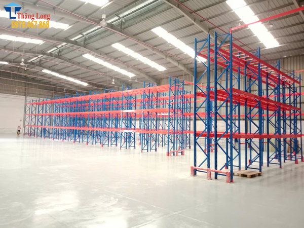 Dự án lắp đặt kệ kho công nghiệp cho Công ty CP TM Việt Nữ tại TP.HCM