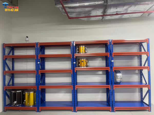 Lắp kệ trung tải 5 tầng trọng tải 300kg tại Hai Bà Trưng - Hà Nội
