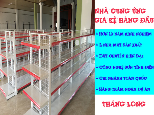 Mua kệ siêu thị tại Phú Thọ giá rẻ, lắp đặt ngay