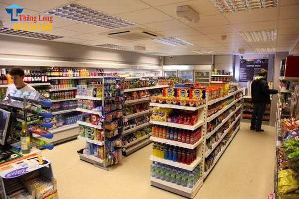 Thiết kế gian hàng siêu thị thu hút khách hàng