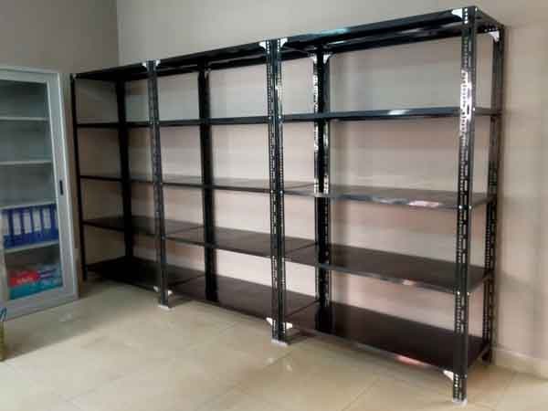 Kệ sắt sơn tĩnh điện màu đen