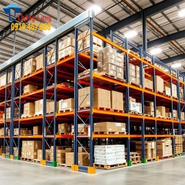  Lắp đặt kệ kho hàng nặng tại KCN Hòa Lạc, Thạch Thất, Hà Nội