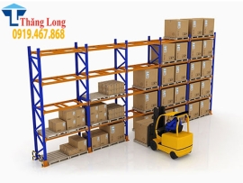 Tăng cường sức chứa hàng và tiết kiệm không gian với kệ sắt pallet 