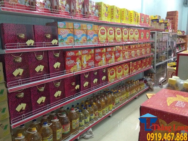 kệ bày hàng tạp hóa tại Bắc Giang