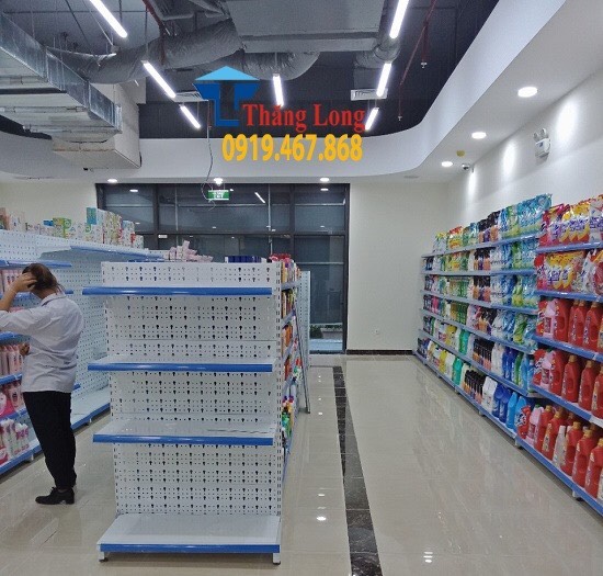Thăng Long cung cấp giá kệ siêu thị tại Tuyên Quang