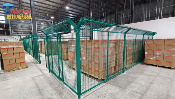 Hàng rào nhà xưởng ngăn kho chất lượng cao, bền đẹp Hàng rào nhà xưởng ngăn kho chất lượng cao, bền đẹp